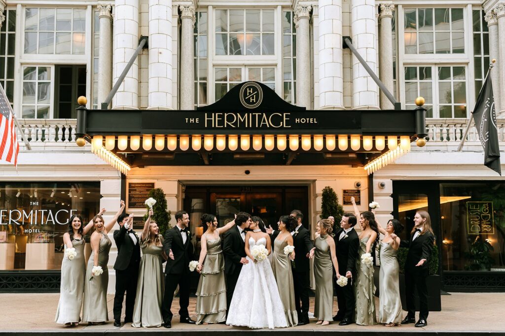 Choosing wedding party attire