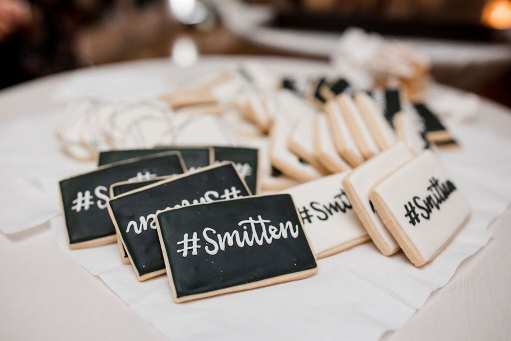 wedding dessert idea of cookies