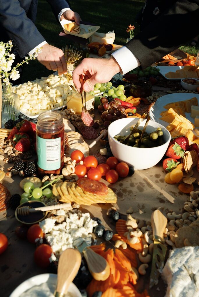Wedding food vendor