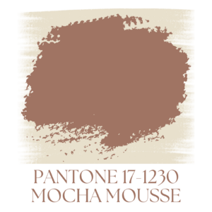 pantone color of the year 2025: mocha mousse